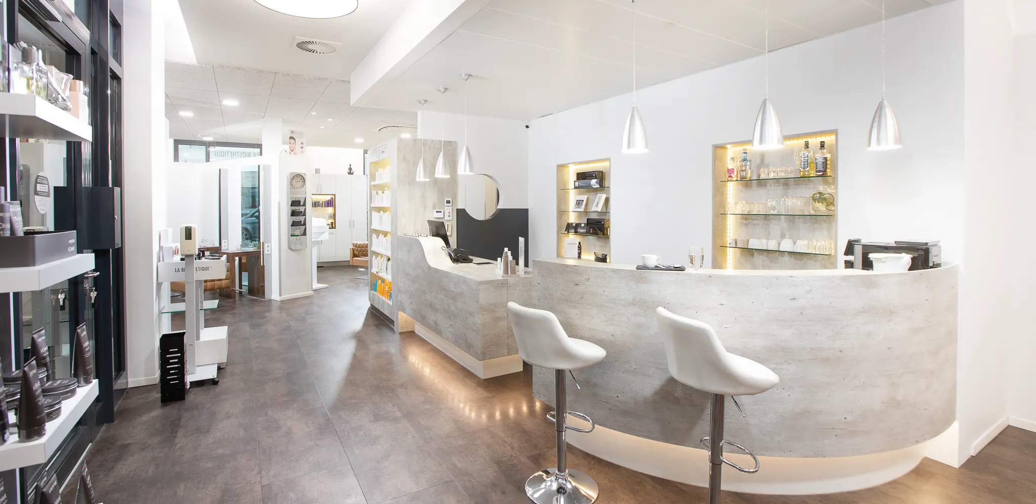 Gutjahr Hairlounge Freiburg Salon Empfang